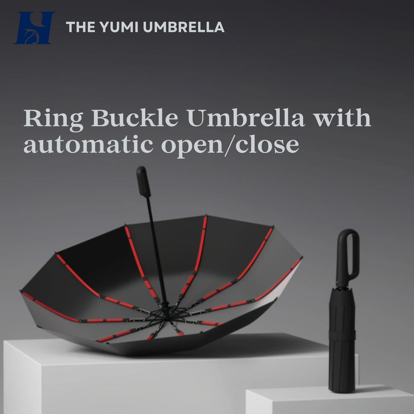 The Yumi Umbrella- Sakura Pink
