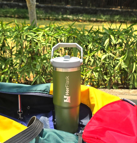 HerFlask Voyager | Olive Odyssey