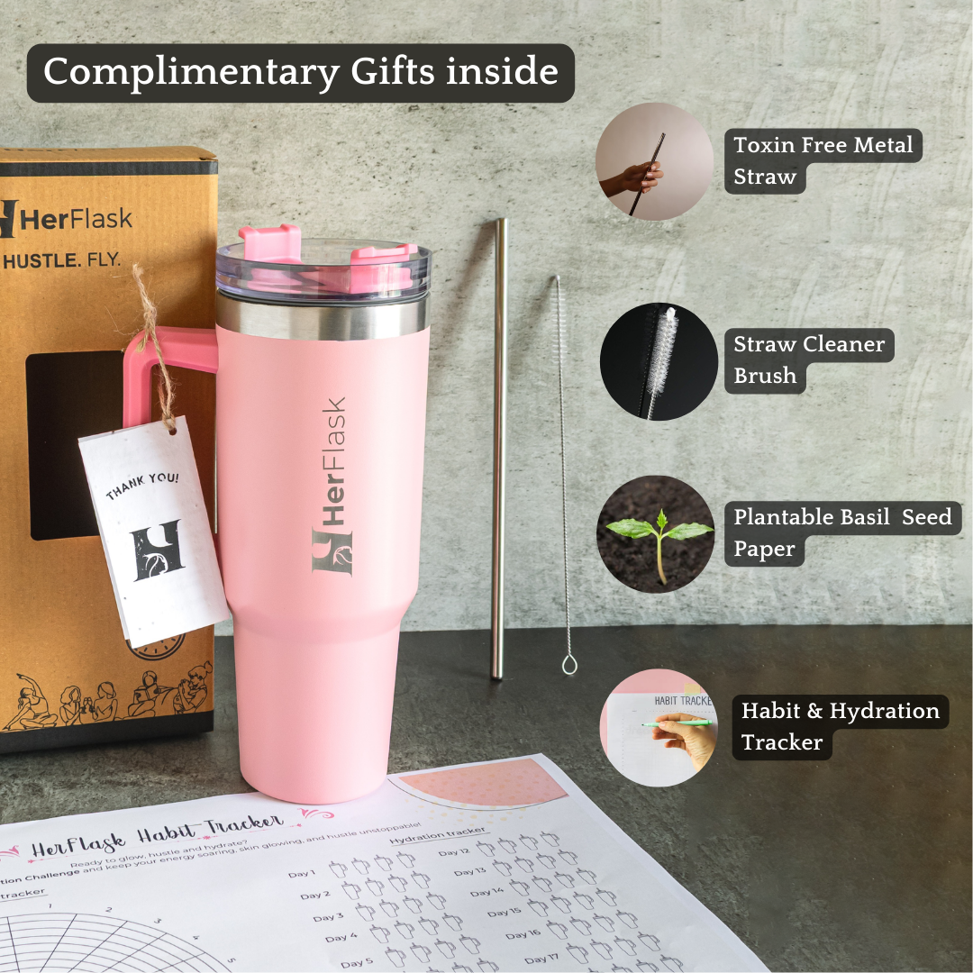 HerFlask Lumina | Powerhouse Pink