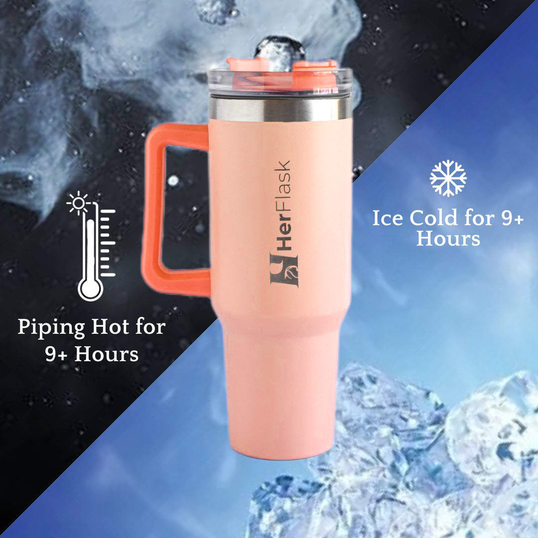 HerFlask Lumina | Posh Peach