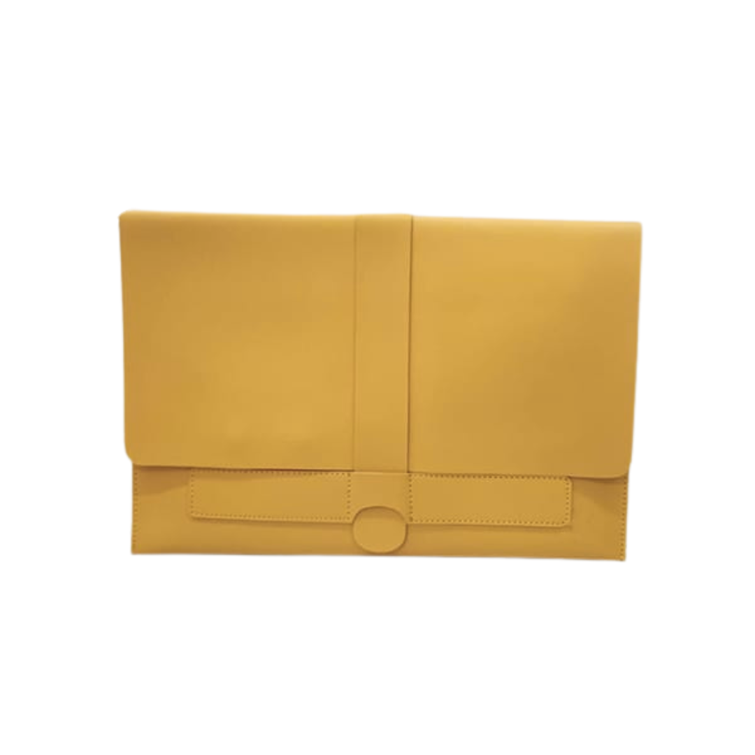 The Hana (하나) Vegan Leather Laptop Organiser (Sunlit Hanok)