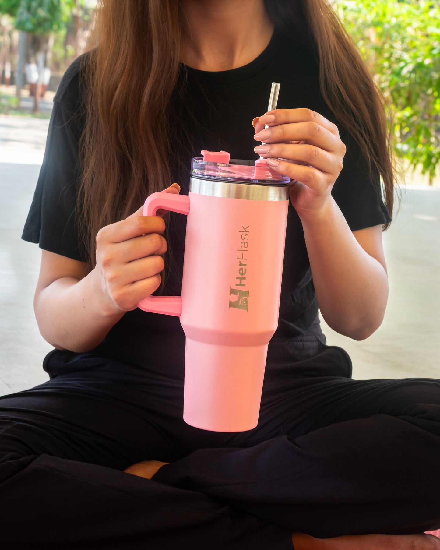 HerFlask Lumina | Powerhouse Pink