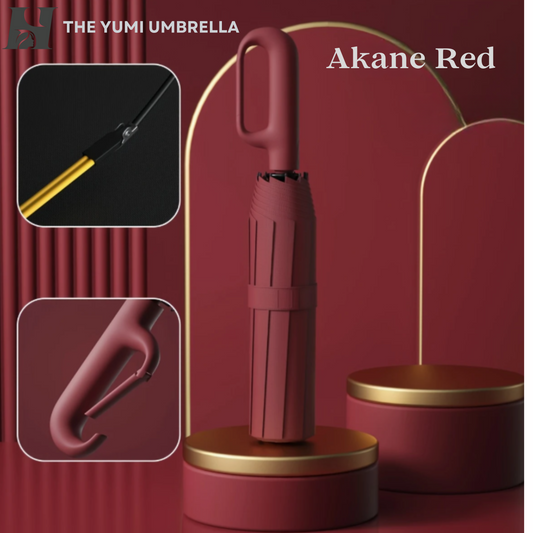 The Yumi Umbrella- Akane Red
