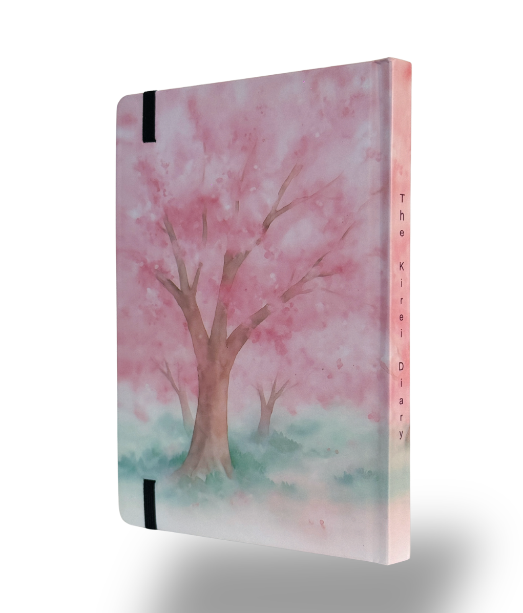 Kirei Japanese Minimalist Diary & Journal (Sakura Pink)