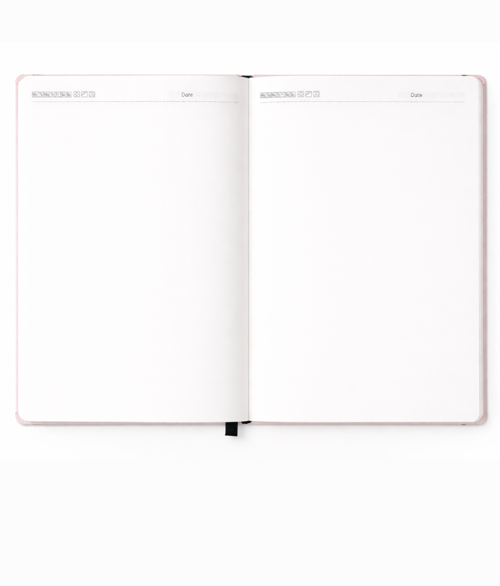 Kirei Japanese Minimalist Diary & Journal (Sakura Pink)