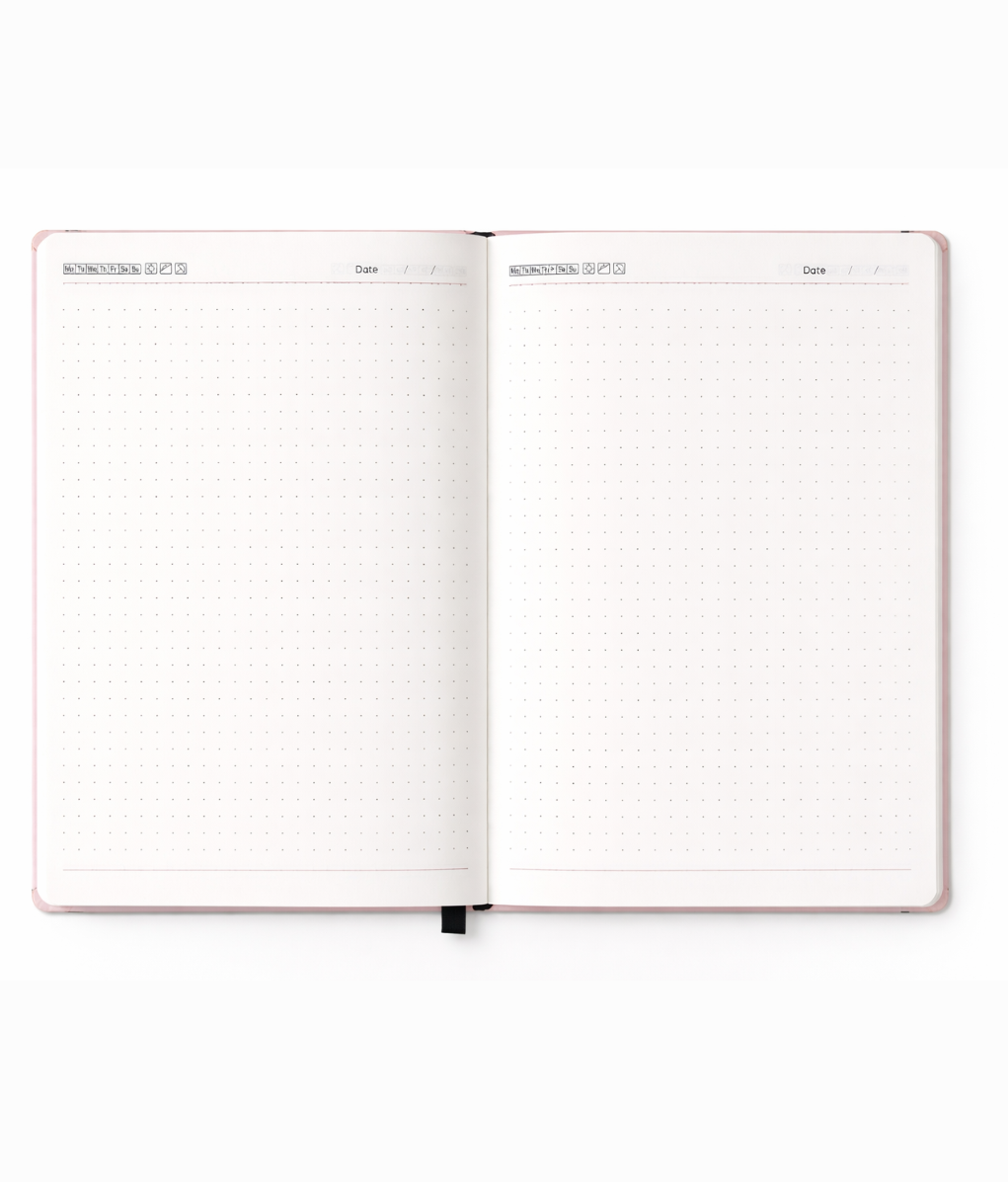 Kirei Japanese Minimalist Diary & Journal (Sakura Pink)